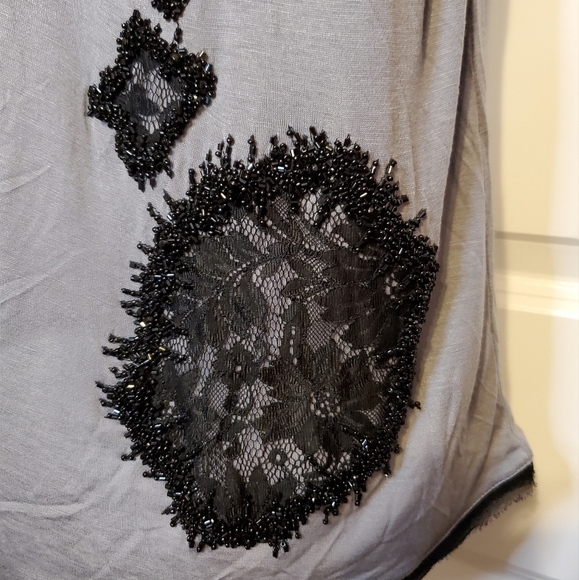 NWT Diane Von Furstenberg Tank Kama Silk Blend Lace Detail Top Blouse Small DVF - Picture 6 of 7